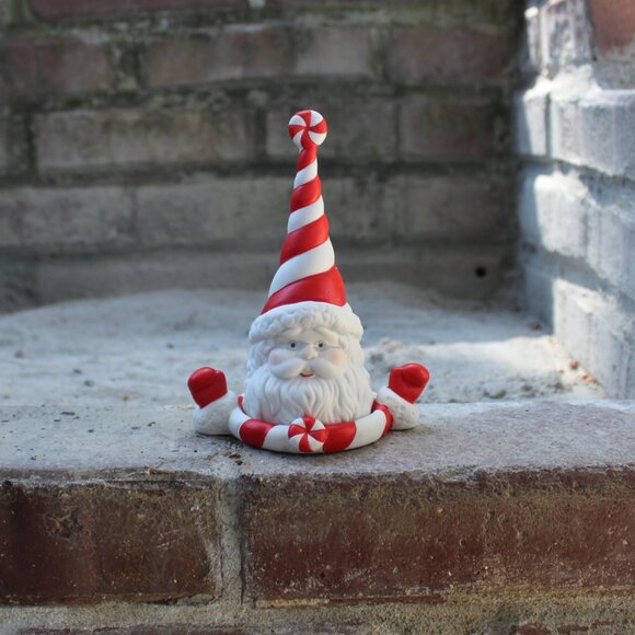 Vintage 1990s PartyLite Candle Snuffer | Peppermint Holiday Decor | Discontinued - Picture 1 of 16